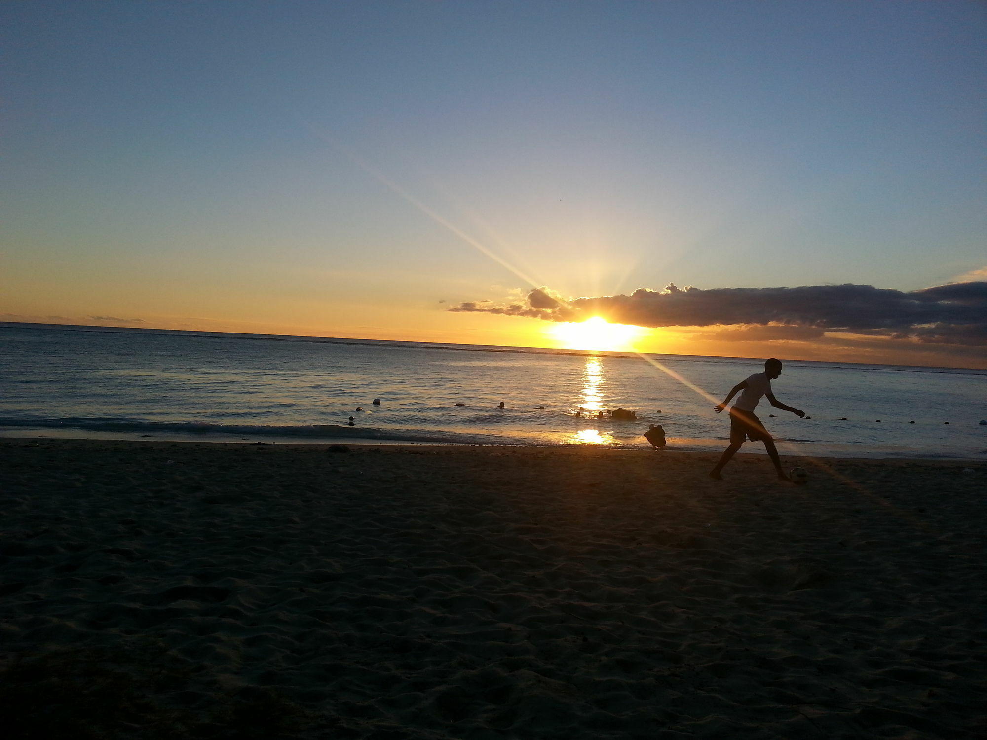 Sunset Beach Apart Flic en Flac Luaran gambar